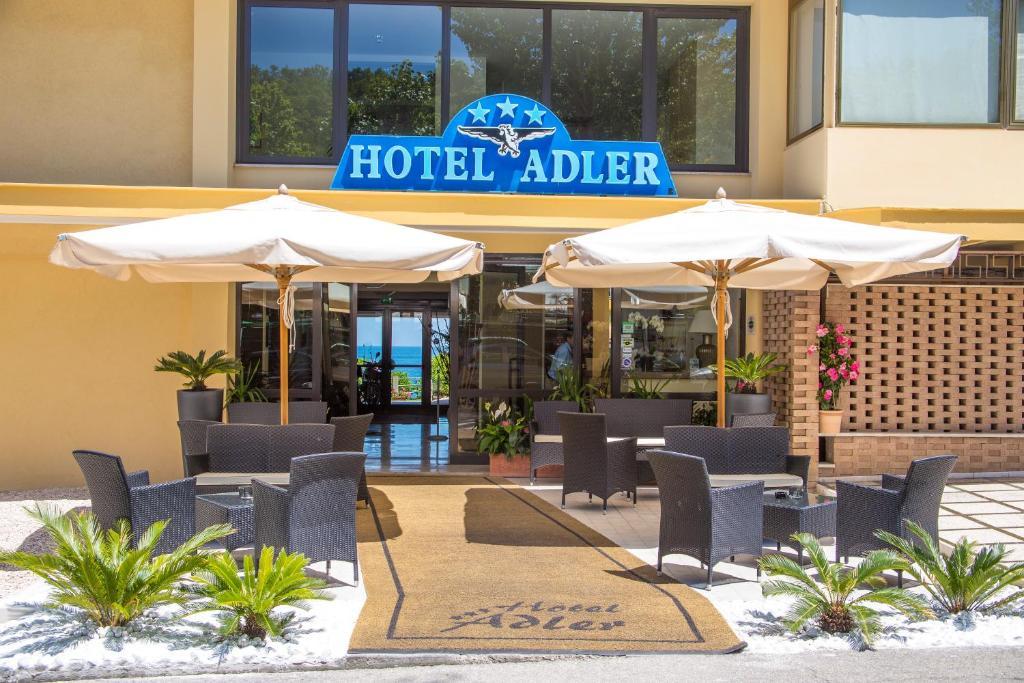Hotel Adler Габічче-Маре Екстер'єр фото