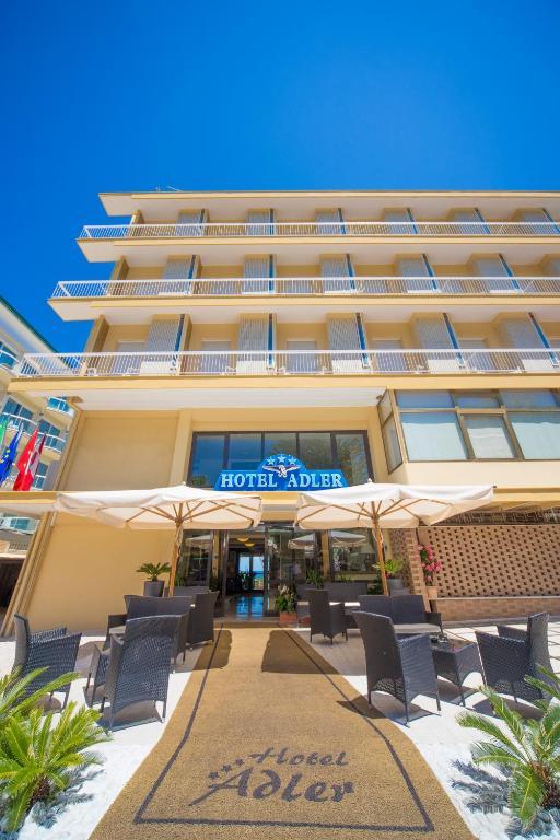 Hotel Adler Габічче-Маре Екстер'єр фото